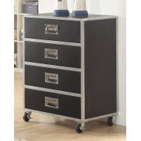 Coaster Furniture 460285 LeClair 4-drawer Chest Black